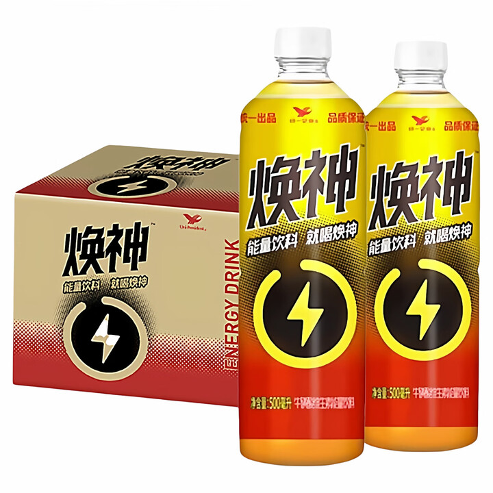 统一焕神维生素能量饮料500mlx18瓶整箱维生素功能饮料运动饮品9瓶装 【整箱18瓶】焕神饮料500ml*18瓶【图片 价格 品牌 报价】-京东