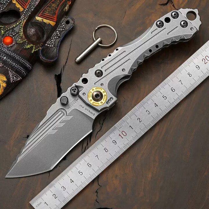 米勒兄弟T1重型折叠军工刀防身户外荒野求生露营登山多功能折刀