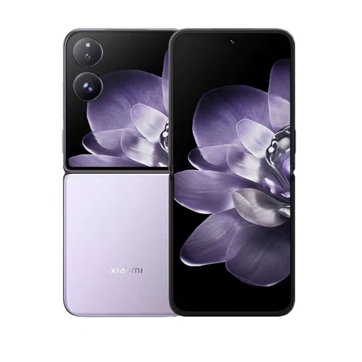 小米（MI）MIX flip安卓折叠屏手机 幻影紫 12+256G 【完美屏】99噺+快充配件