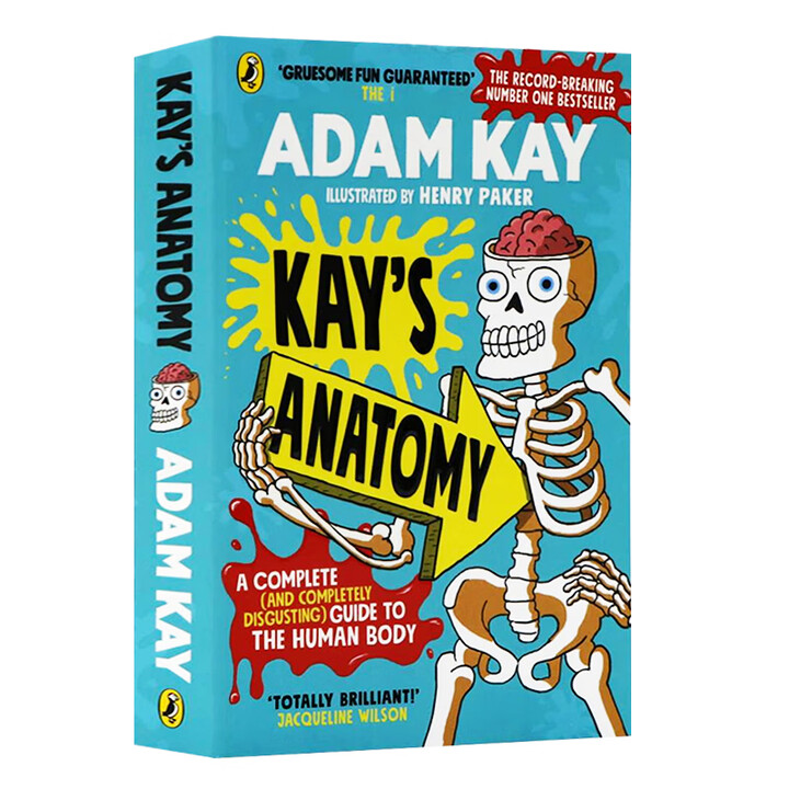 《Adam Kay凯叔爆笑医学系列4册 Kay's Incredible Inventions 英文原版 凯的解剖学/神奇发现/医学/儿科医生 ...