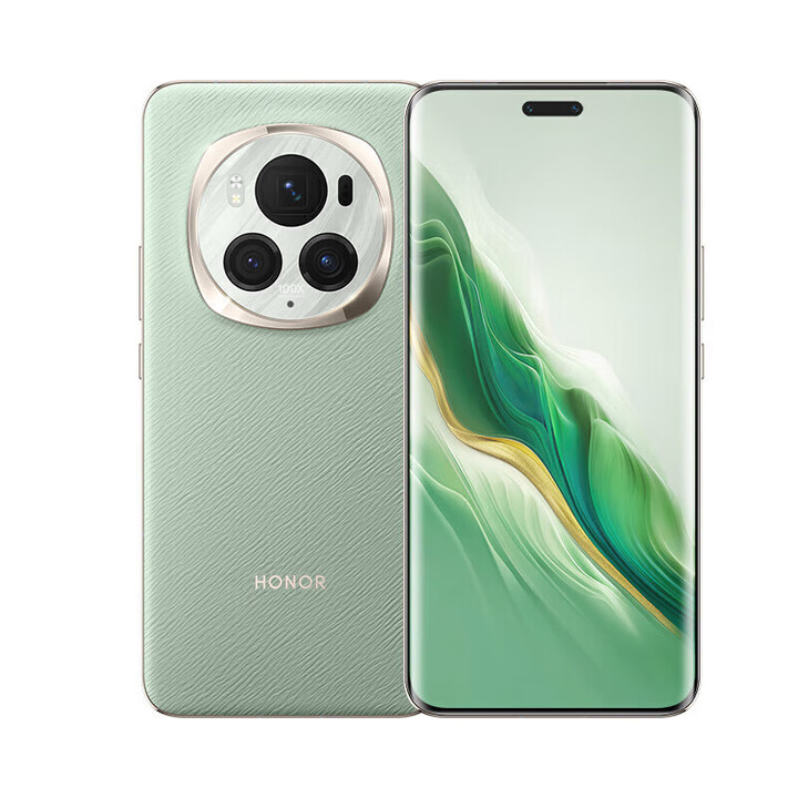 荣耀（HONOR）Magic6Pro 5G AI智能手机 巨犀玻璃 第三代骁龙8处理器 麦浪绿 12GB+256GB 单机+第三方品牌快充