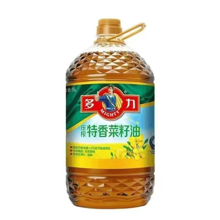 多力24年8月产压榨特香菜籽油5L桶低芥酸食用油整箱 多力特香菜籽油5L桶尝鲜款【图片 价格 品牌 报价】-京东