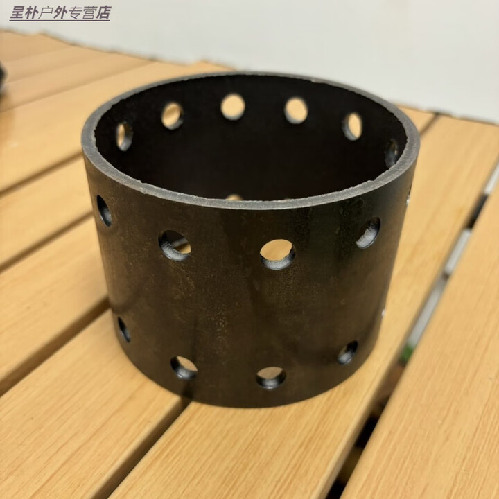 婕茵桐无烟柴火气化炉柴火灶农村家用 灶铸铁小圆炉气化户外炭茶炉便携 内胆直径11.5厘米高度8厘米