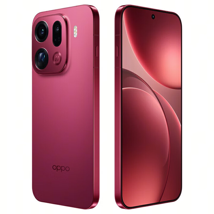 OPPO Find X9 Pro 5G旗舰手机【24期免息】50W无线闪充 哈苏2亿长焦镜头 7500mAh 追光红 12GB+256GB 官方标配+送90天碎屏保
