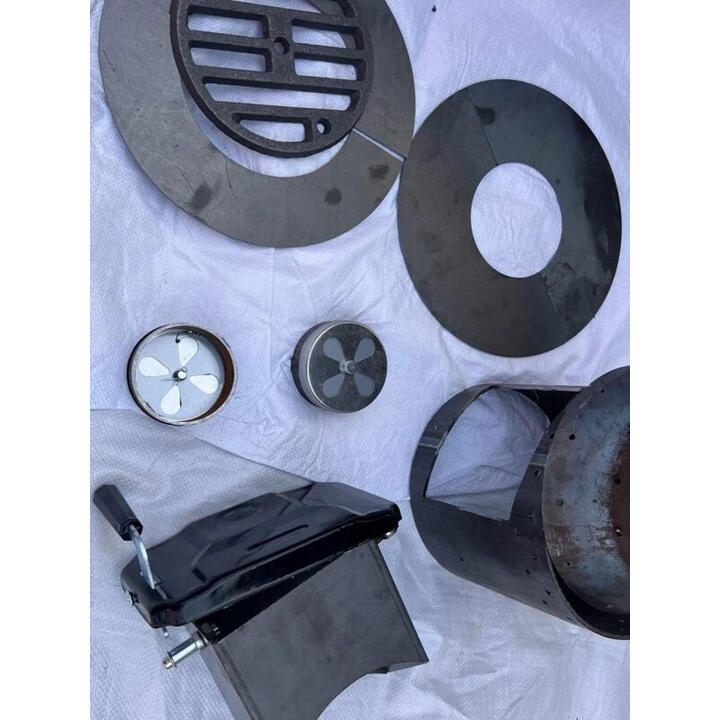 婕茵桐气化炉柴煤两用三次气化内胆 节能柴火气化炉内胆室内外取暖可充 内胆添柴口上下封板炉箅子进风器