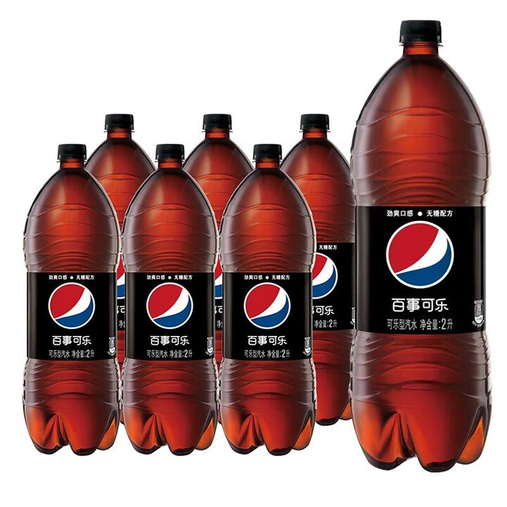 可口可乐百事可乐极度无糖可乐2L瓶装大瓶分享装碳酸饮料汽水零度可乐 百 2升*6瓶【图片 价格 品牌 报价】-京东