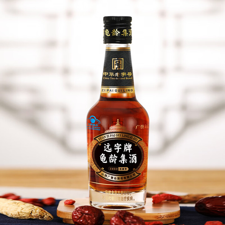 广誉远远字牌龟龄集酒保健酒青春小炮 125ml*1瓶【图片 价格 品牌 报价】-京东