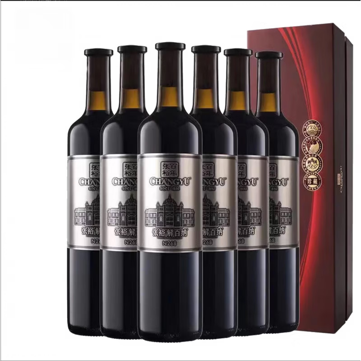 张裕（CHANGYU）解百纳N268第九代珍藏级干红葡萄酒窖藏 N268珍藏级礼盒一箱6瓶【图片 价格 品牌 报价】-京东