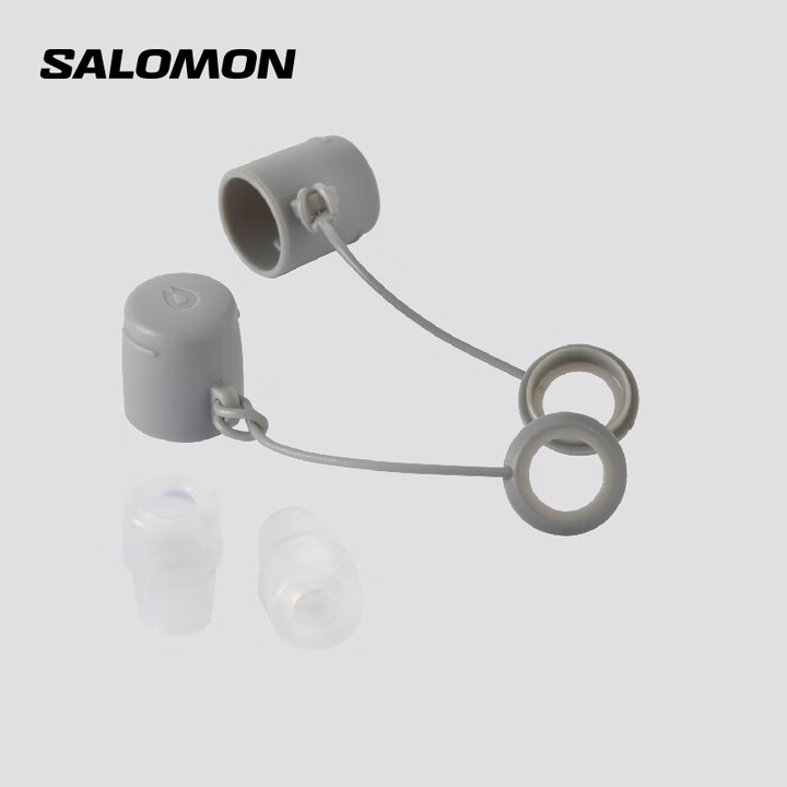 萨洛蒙（Salomon）男女款 户外运动徒步登山配件水袋背包 SOFT VALVE COVER 合金灰 C20199 均码