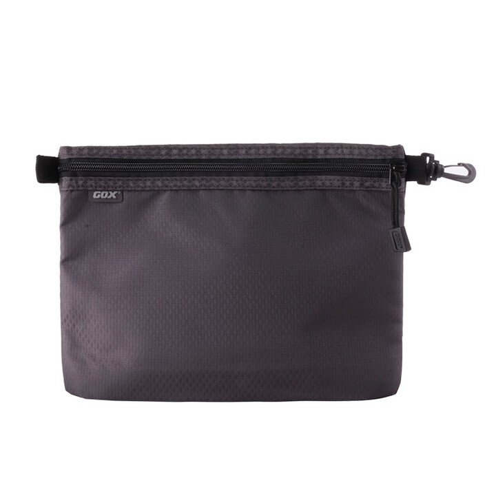 GOX旅行收纳袋行李箱收纳袋小出差神器收纳包男 中号_灰