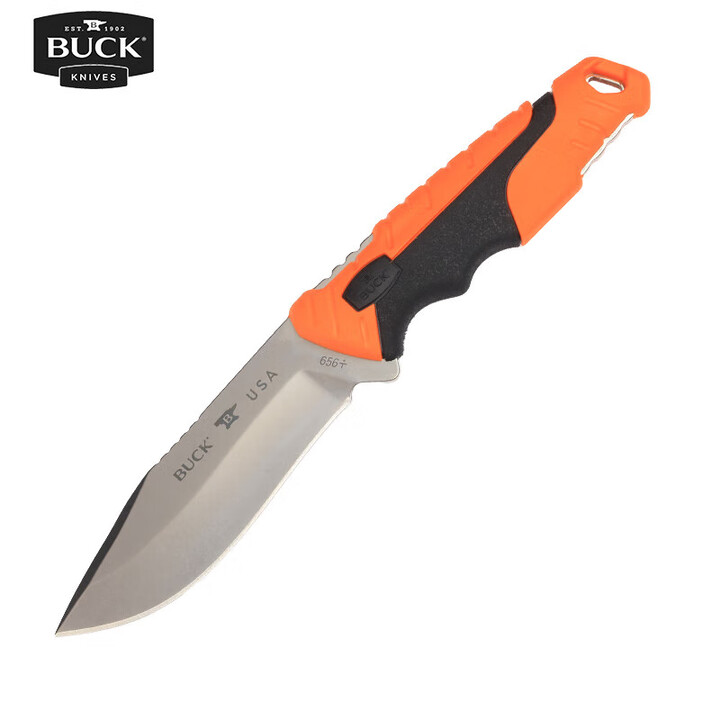 BUCK 巴克 美国原装进口直刀 户外救援 FRN手柄 S35VN钢材 0656ORS-B