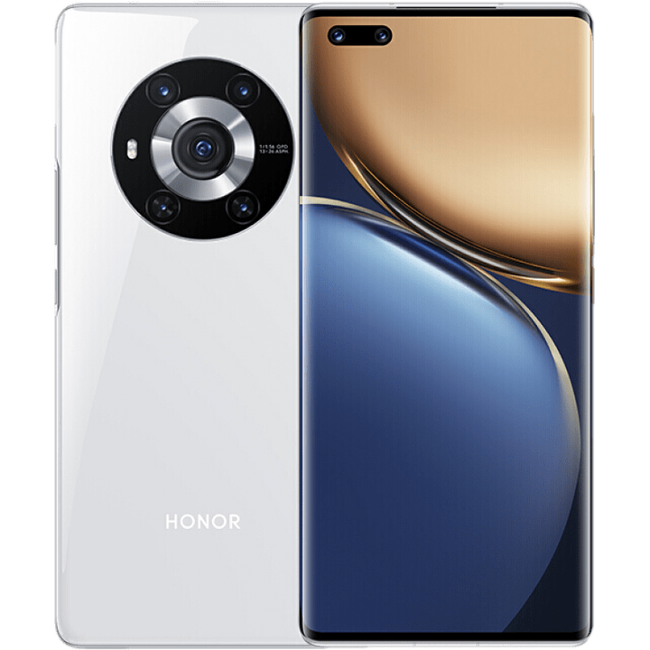 荣耀Magic3 5G手机 骁龙888旗舰手机 支持NFC 6.76英寸超曲屏 4600mAh大电池 釉白色 8GB+256GB