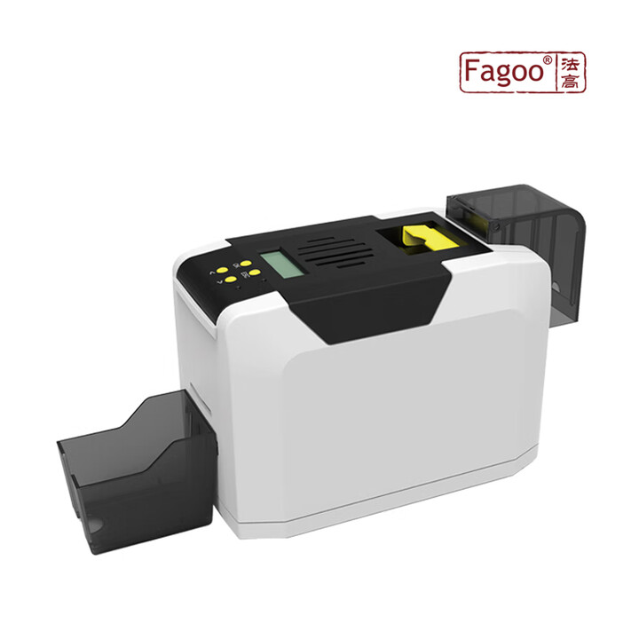 法高（FAGOO）P320E证卡打印机证卡机制卡机学生证打印机工作证打印机健康证打印机门禁卡 打印机pvc卡片打印机 单面高清打印机适用于 ...