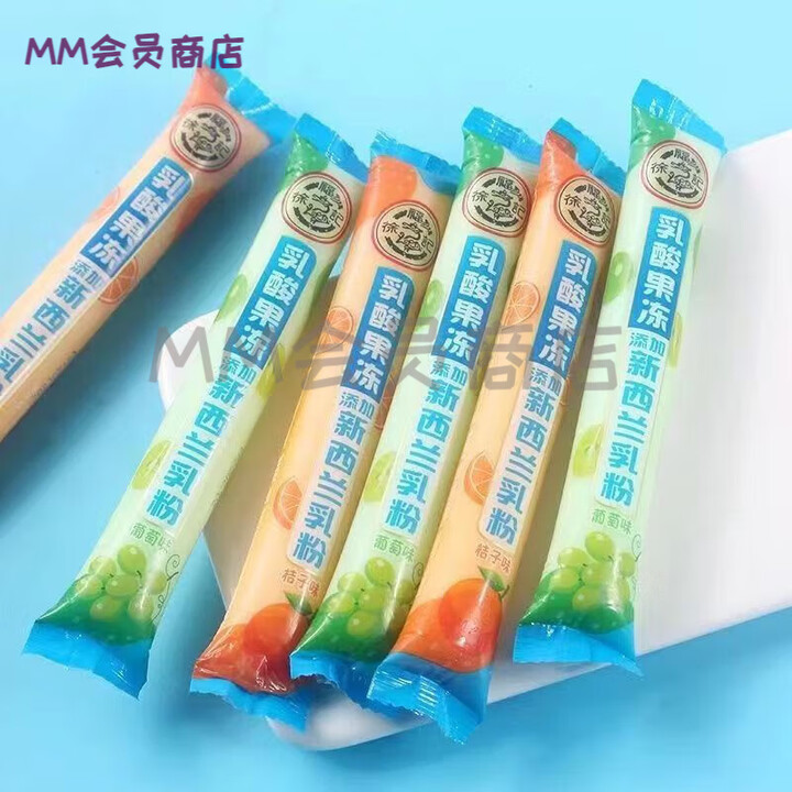 徐福记果冻乳酸果冻条草莓解馋送女友儿童零食休闲 果冻条混合1000g【图片 价格 品牌 报价】-京东