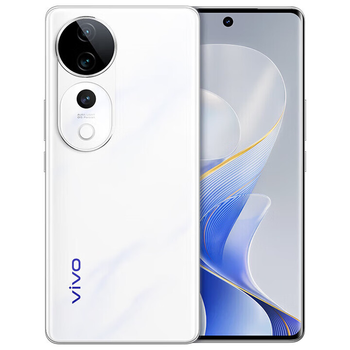 vivoS19 Pro 影棚级变焦柔光环 索尼双5000万全焦段人像 通5G拍照智能游戏手机 烟雨青丨S19Pro天玑9200+) 8GB+256GB