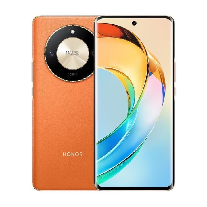 荣耀X50手机摄影礼物拍照神器 燃橙色 16GB+512GB 套餐1：单机+普通充电器