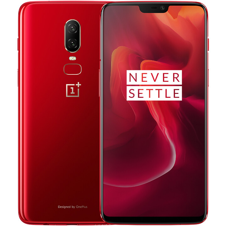 一加手机6 8GB+128GB 琥珀红 高通骁龙845 全面...