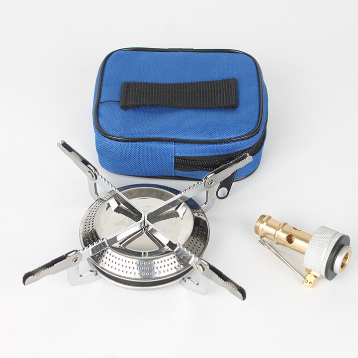 CAMPSOR野外炉头户外炉具便携卡式炉折叠燃气炉迷你烧水气炉子露营套装 单个411炉头