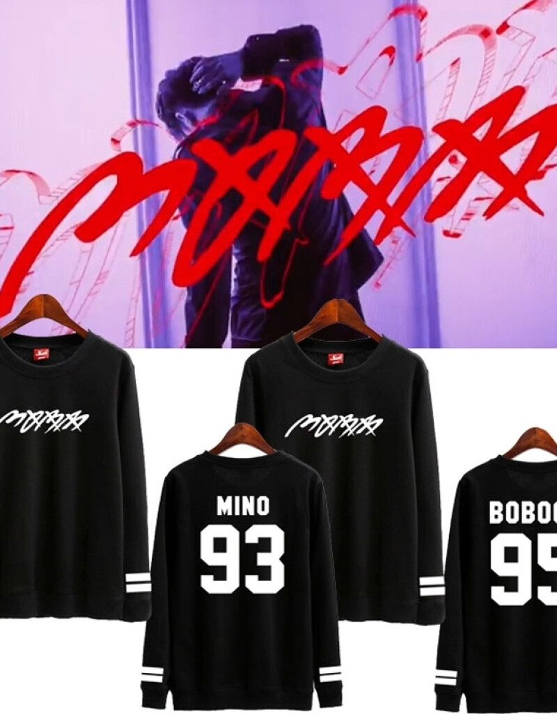 Ikon Bobby金知元winner宋旻浩mobb专辑应援周边同款男女秋装卫衣5z8z Mino 93黑加绒m码165 170宽松 图片价格品牌报价 京东