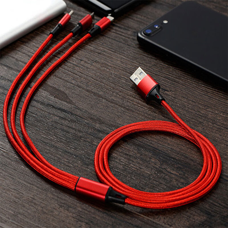 艾逸瑶选 逸充三合一数据线 SM-9010