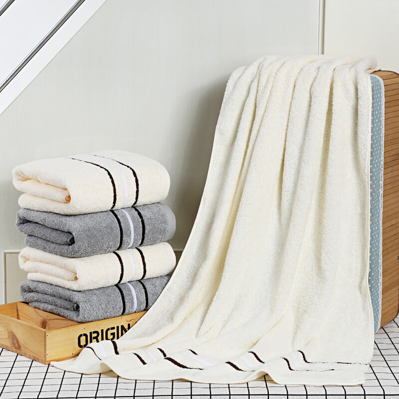 金号 清然/系列-16 壹浴巾两方巾两毛巾礼盒装 HY3118-16