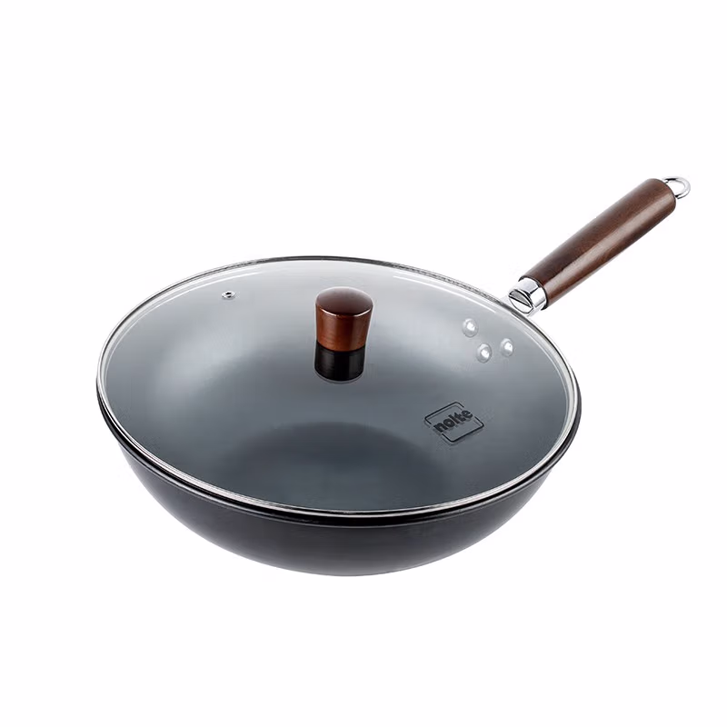赫曼德 好滋味精铁炒锅 HMD-9513 32cm (单位:个)(平台编码:566219)