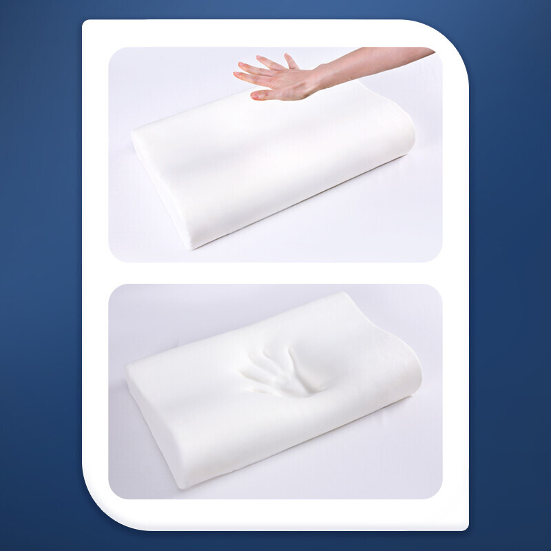 富安娜家纺枕头枕芯 记忆枕单人成人学生抗菌舒压慢回弹颈椎枕头芯 50*30cm一个装