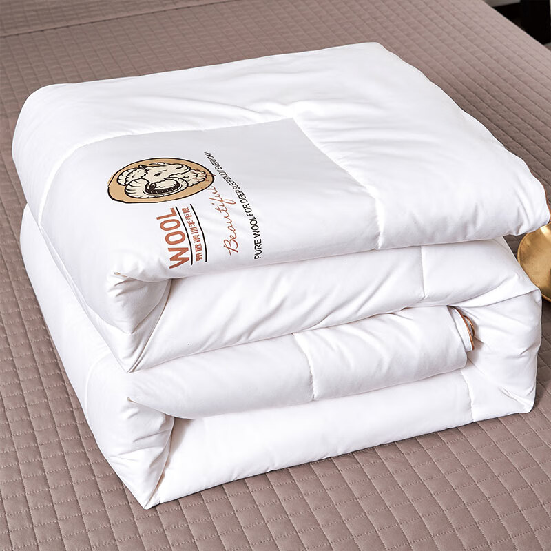 艾逸瑶选 圣玛丽澳洲羊毛冬被JF-24136