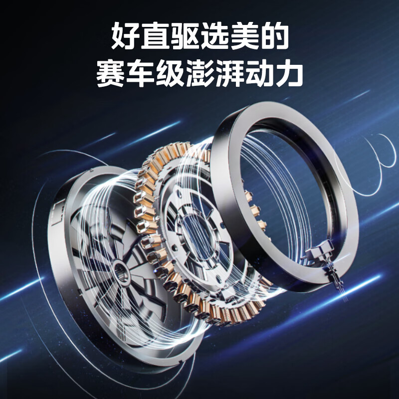 美的（Midea）滚筒洗衣机全自动 轻净直驱系列 直驱变频 顽渍超精洗 1.08洗净比 全域除菌螨 10公斤 MG100V630DE