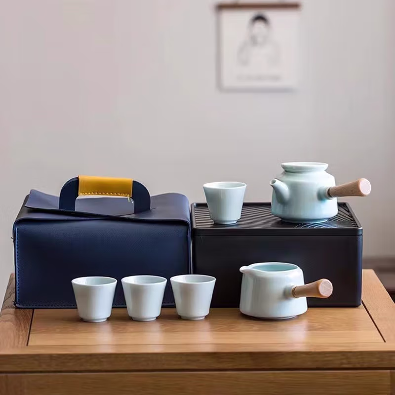 侧把日式便携茶具 B-801
