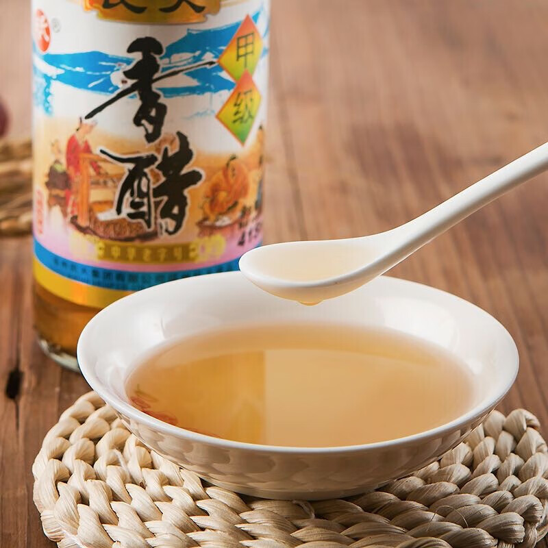 民天福州香醋甲级香醋食用香醋纯粮酿造米醋调味品415ml *2瓶