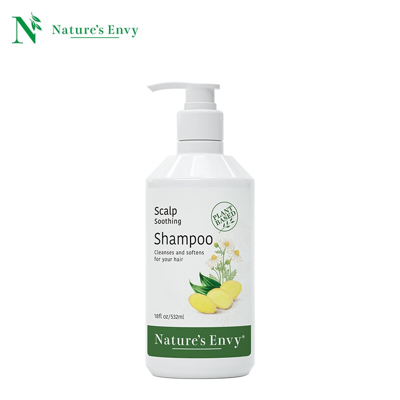 天然之扉头皮舒缓养发洗发露532ml 头皮净撤 丰盈发丝男女头皮护理洗发液 头皮舒缓洗发水532ml