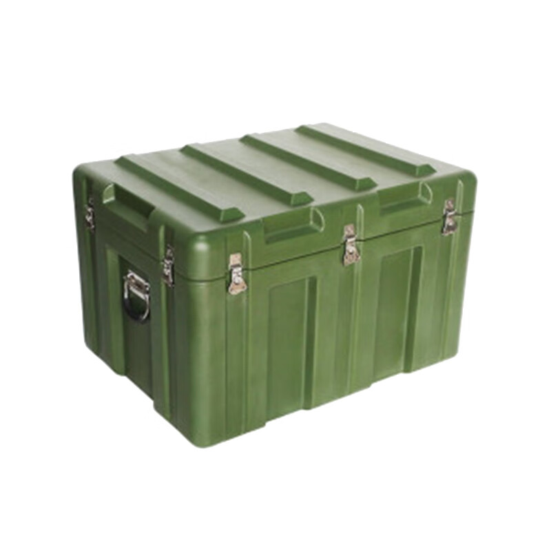 荣兵给养单元滚塑箱户外便携式绿色多功能器材箱空投箱航拍仪器箱800*600*500mm
