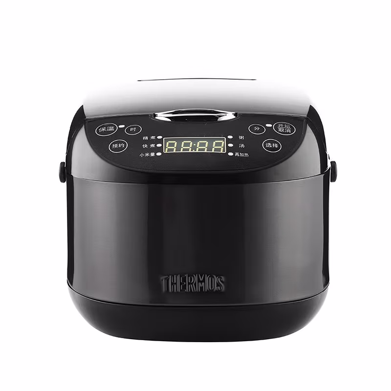 THERMOS（膳魔师）电饭煲智能家用不沾涂层电饭锅3L EHA-4132D 黑色