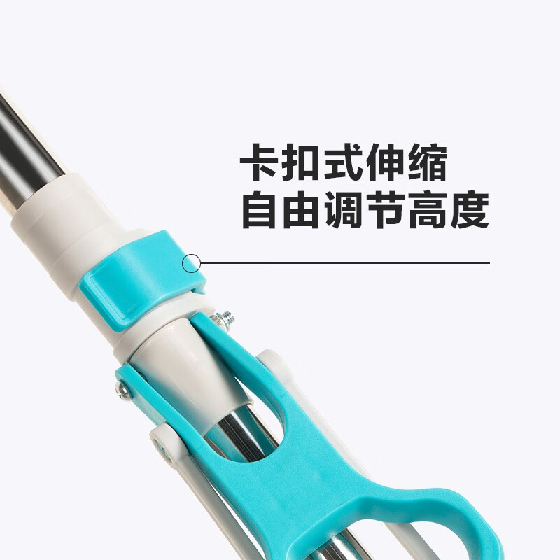 茶花海绵滚轮拖把免手洗2023新款家用拖地神器胶棉吸水地拖 【灰大号】洁境滚轮胶棉拖