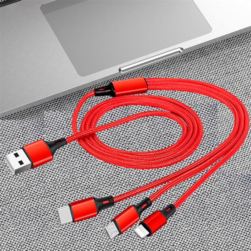 艾逸瑶选 逸充三合一数据线 SM-9010