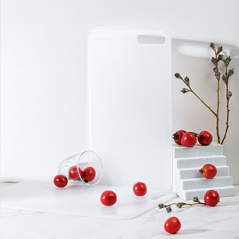 茶花菜板加厚厨房砧板切菜板家用案板塑料水果菜刀板面板新品 【S号】乐惠砧板