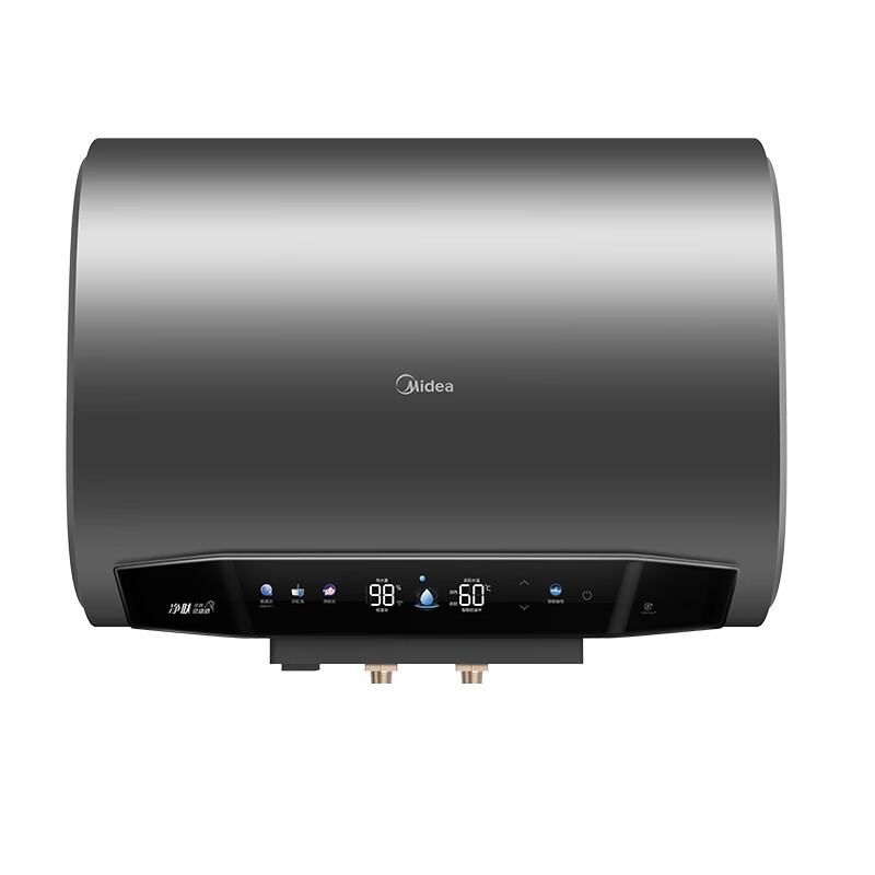 美的（Midea）60升扁桶热水器3200W全面安 装一级能效双胆速热 美的热水器+智能马桶 浴室柜套装