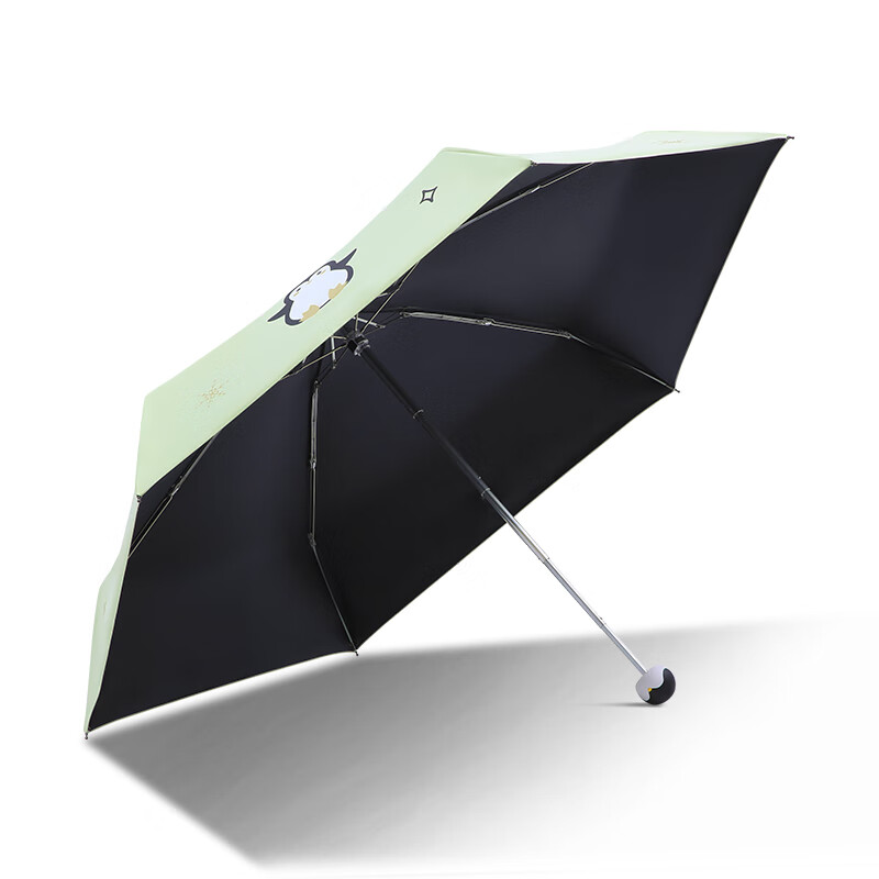 天堂伞轻小便携口袋胶囊伞防晒太阳伞企鹅学生晴雨伞两用男女 鳄梨绿