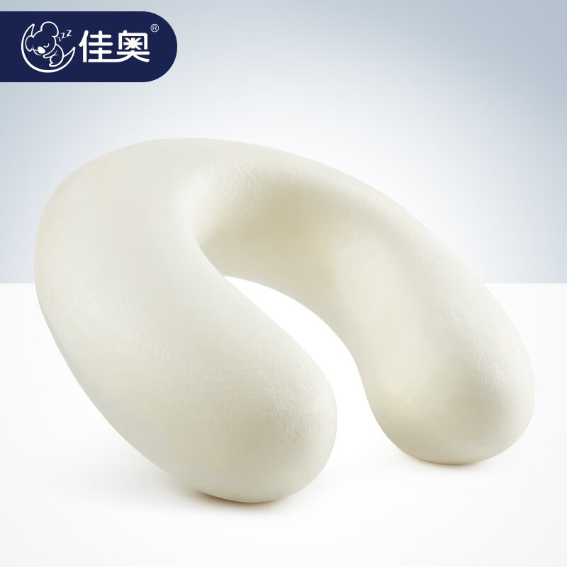 佳奥U型枕头护颈枕记忆棉旅行汽车飞机头枕颈枕U形护脖子颈椎午睡枕X 睿智l蓝-记忆棉 U型枕