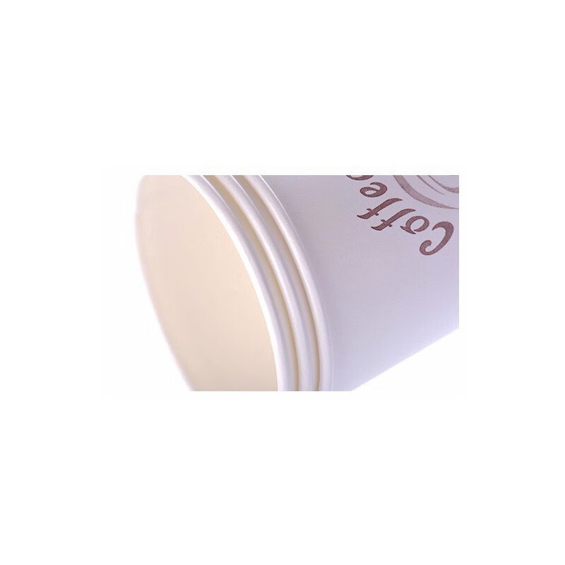 史泰博 纸杯/塑料杯 一次性加厚水杯 冷热两用隔热杯子 办公专用 coffee图案(50只/300ml)