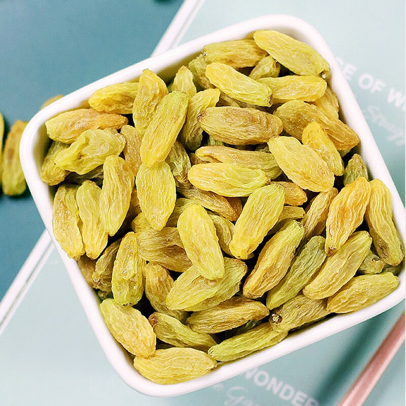 鲜记 绿香妃葡萄干388g/罐