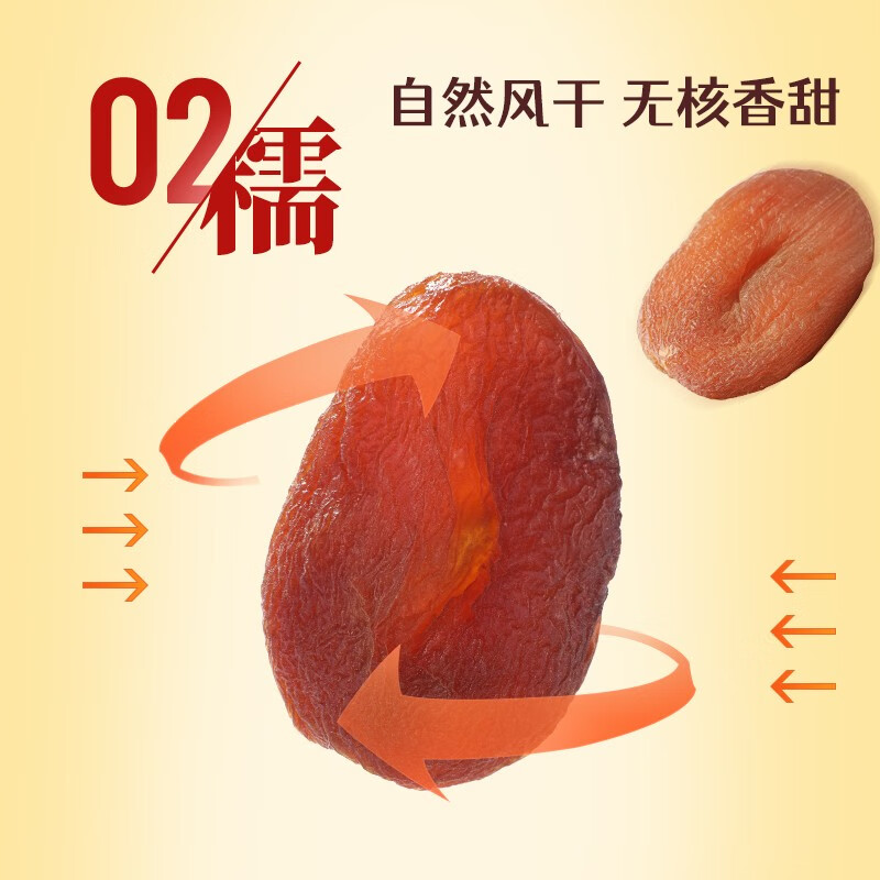 鲜记 土耳其杏干468g/罐