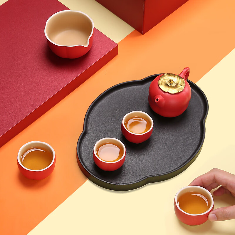 五拾缘事事如意WSY-23C04 7头茶具套组+精品礼盒