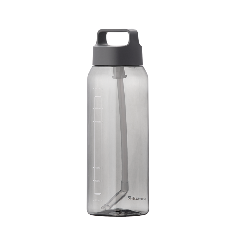 茶花劲派大容量运动水杯男女塑料便携水壶健身夏天耐高温水瓶夏季杯子 【深蓝色2300ML】劲派大容量水杯