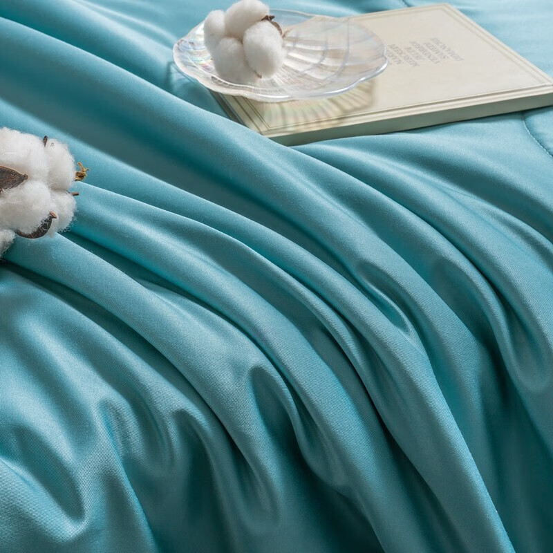 Tri-polar水洗棉夏被可水洗空调被 TP2880 翡翠蓝 180x220cm