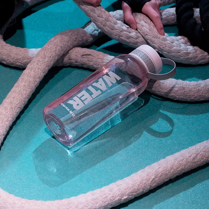 茶花格瑞斯水杯大容量塑料水杯男便携水瓶杯户外运动大号水壶女 【1200ml】浅绿色