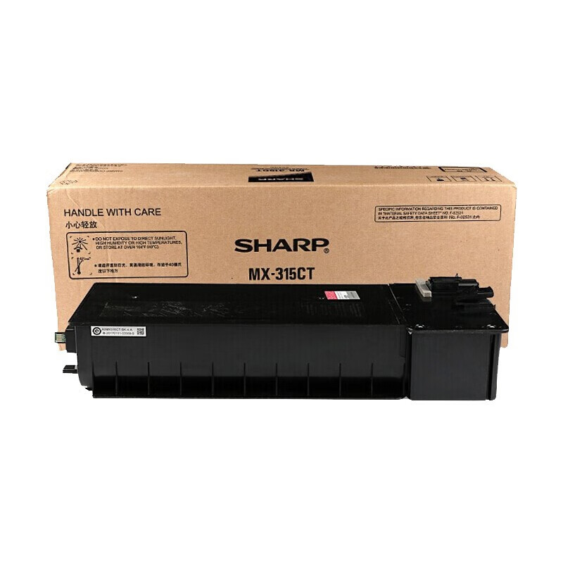 夏普（SHARP）MX-315CT 原装黑色墨粉(适用MX-M2658U/3158U/M2658N/M3158N机型)约18000页