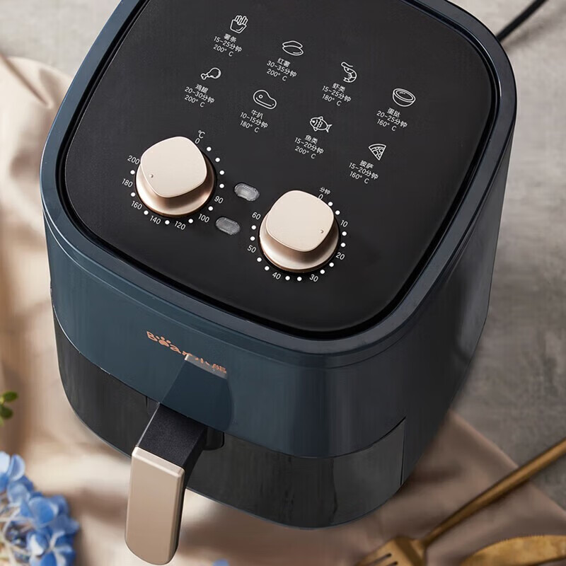 小熊（Bear） 空气炸锅 家用无油烟低脂多功能电炸锅 大容量【ZMD安心系列】 QZG-E12Z6