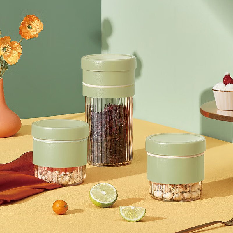 艾逸瑶选 晶萃系列百变储物罐3件套CJ-21075